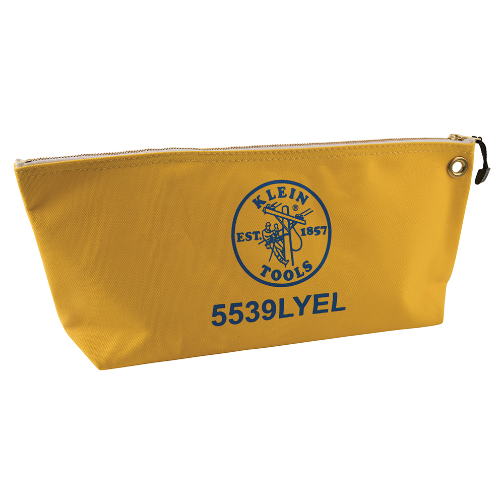 BOLSA DE LONA DE 18", COLOR AMARILLO, MARCA KLEIN TOOLS, MODELO 5539LYEL
