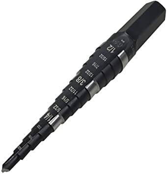 BROCA ESCALONADA DE 1/8" A 1/2",  MARCA KLEIN TOOLS, MODELO KTSB01