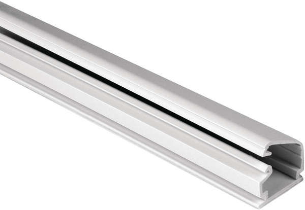 CANALETA PLASTICA CON TAPADERA DE 1-1/4", 6' DE LARGO, COLOR IVORY, MARCA HELLERMANN TYTON