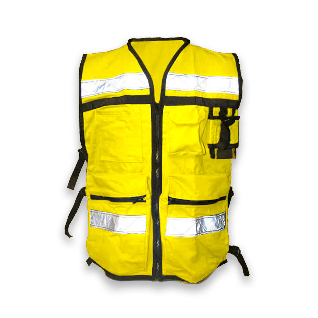 CHALECO BRIGADISTA, COLOR AMARILLO, MARCA CABEL, MODELO 03-0603-0304-02TM