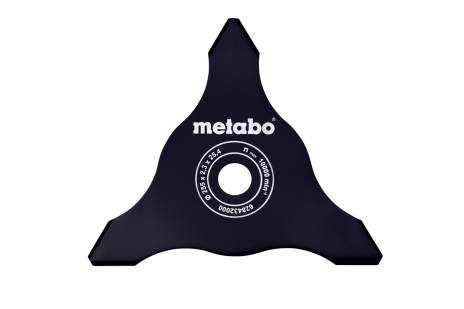 CUCHILLA DE CORTE DE 3 ALAS PARA CORTACESPED FSB 36-18 LTX, MARCA METABO, MODELO 628432000
