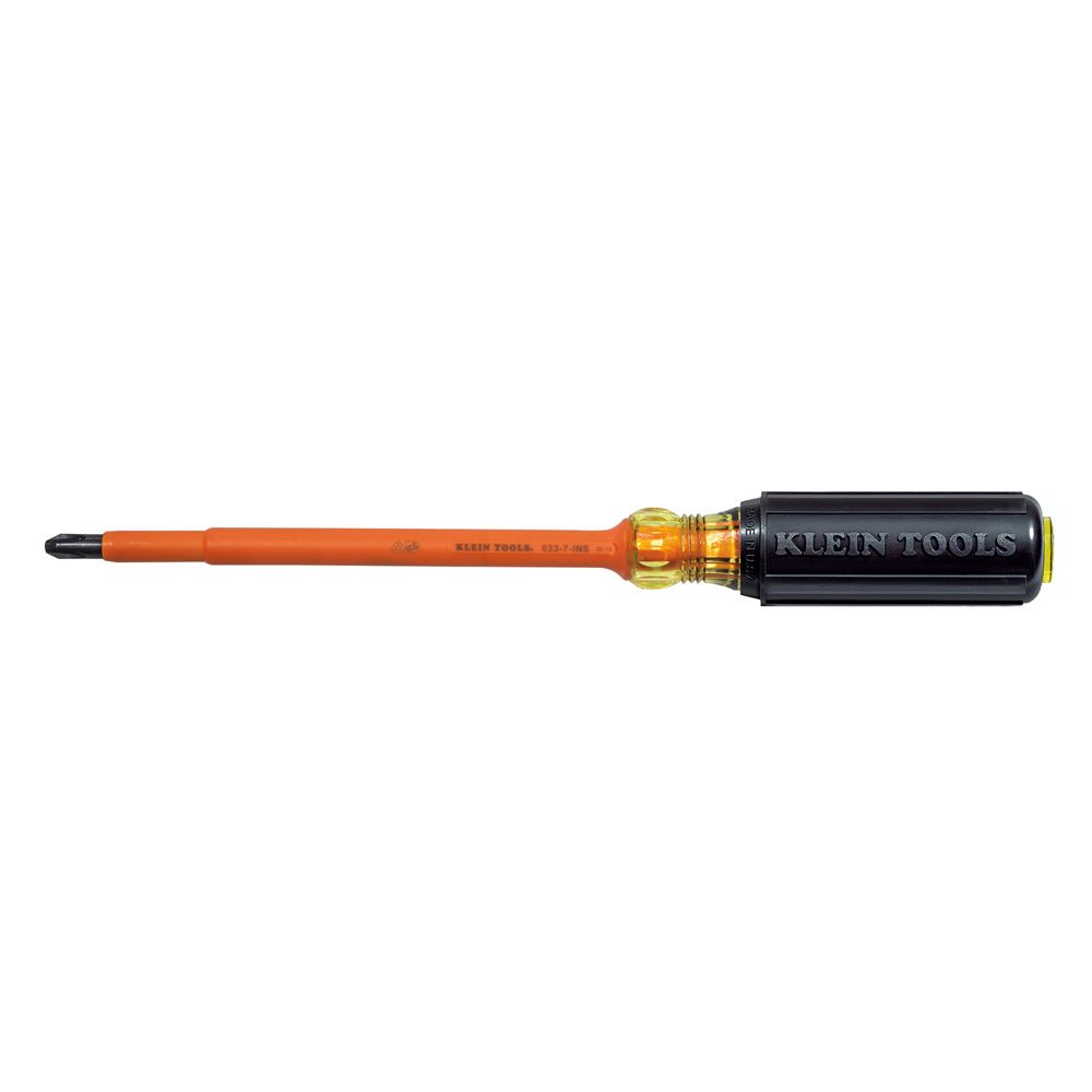 DESTORNILLADOR AISLADO 1000V PHILLIPS No 3 , MARCA KLEIN TOOLS, MODELO 633-7-INS