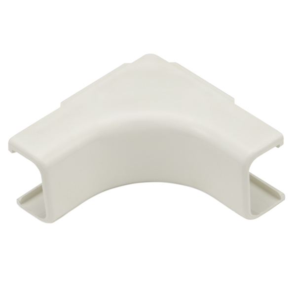 ESQUINA INTERNA PARA CANALETA PLASTICA DE 3/4", 6' DE LARGO, COLOR IVORY, MARCA HELLERMANN TYTON
