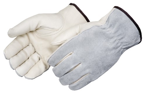 GUANTES COMBINADO DE PIEL Y CARNAZA, MARCA CABEL, MODELO 03-0501-0602-00
