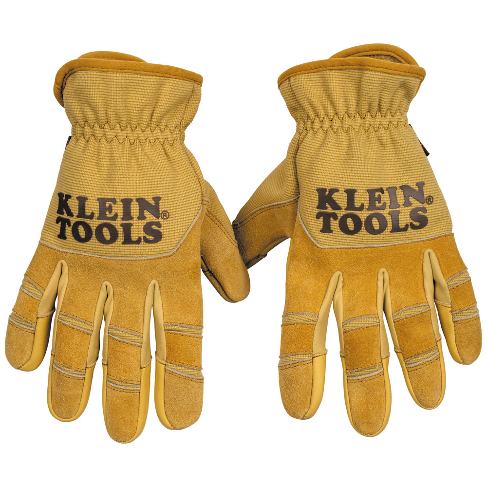 GUANTES DE CUERO MULTIUSOS TALLA L, MARCA KLEIN TOOLS, MODELO 60608