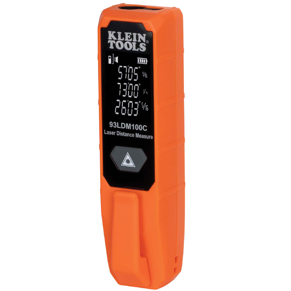 MEDIDOR DE DISTANCIA POR LASER, 30.5M, MARCA KLEIN TOOLS, MODELO 93LDM100C