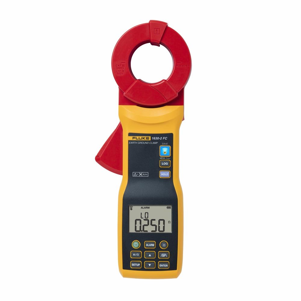 MEDIDOR PUESTA A TIERRA TIPO ABRAZADERA, MARCA FLUKE, MODELO 1630-2 FC