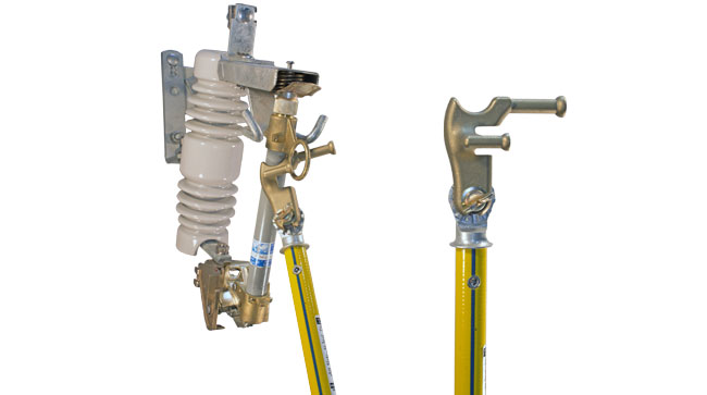 QUICK-GRAB. ACCESORIO DE PERTIGA PARA OPERACION RAPIDA DE CAJAS CORTACIRCUITO, MARCA UTILITY SOLUTIONS, MODELO USSA-QGP