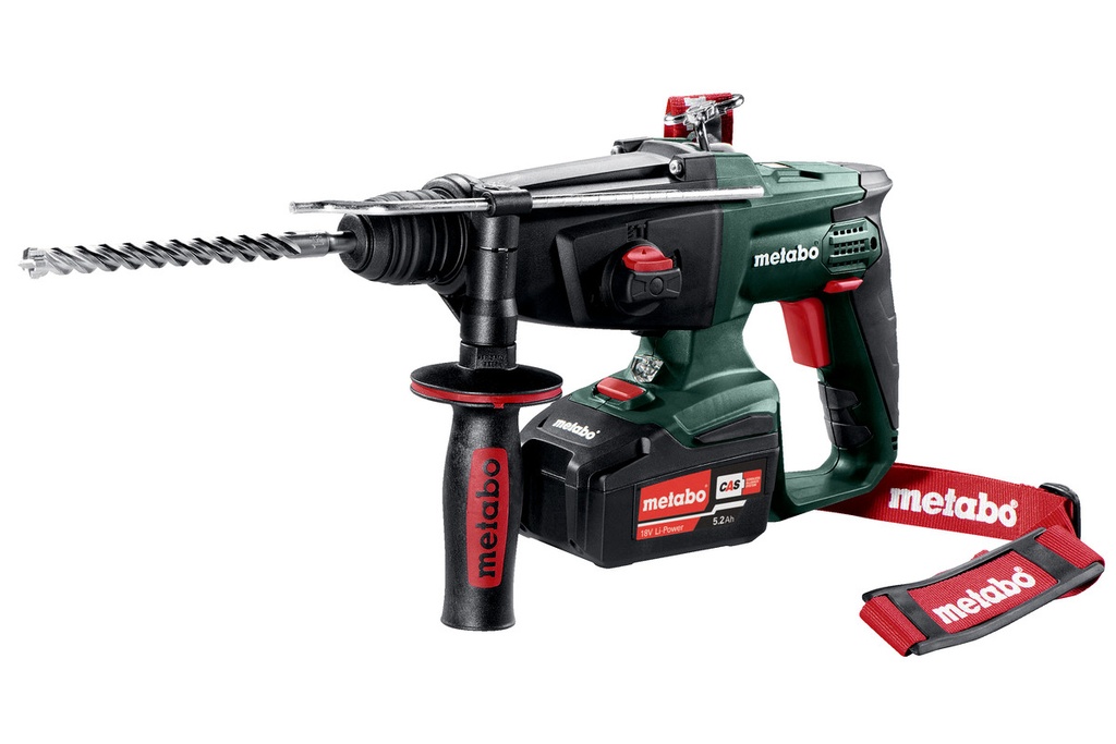 ROTOMARTILLO INALAMBRICO SDS PLUS KHA 18 LTX, 3.1J, MARCA METABO, MODELO 600210650