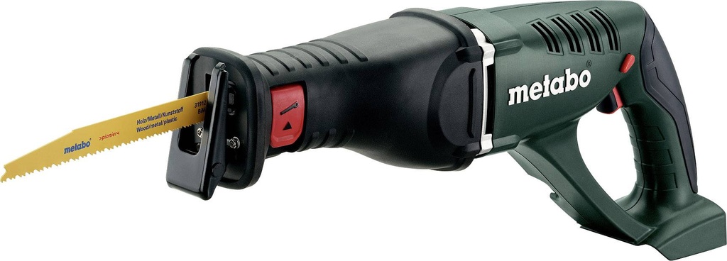SIERRA RECIPROCA INALAMBRICA ASE 18 LTX, 600W, MARCA METABO MODELO 602269850