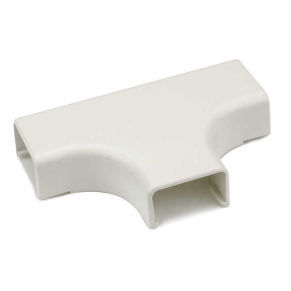 TEE PARA CANALETA PLASTICA DE 1-1/4", 6' DE LARGO, COLOR IVORY, MARCA HELLERMANN TYTON