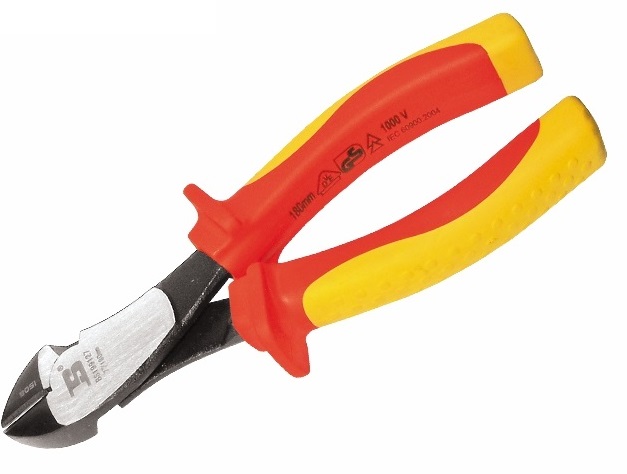 TENAZA DE CORTE DIAGONAL DE 7" AISLADA 1000V, MARCA BOSI TOOLS, MODELO BS199127