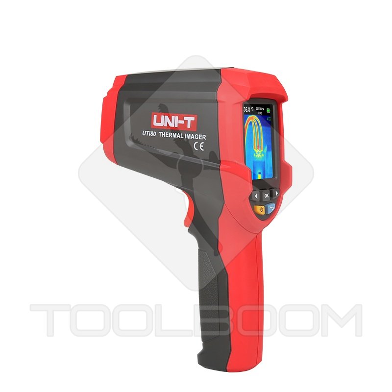 TERMOMETRO CON IMAGEN TERMOGRAFICA RESOLUCION 160X120, DE 30 A 45 °C, MARCA UNI-T, MODELO UTi165K