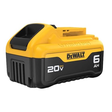 BATERIA DE 6.0 AH, 20V, MARCA DEWALT, MODELO DCB206