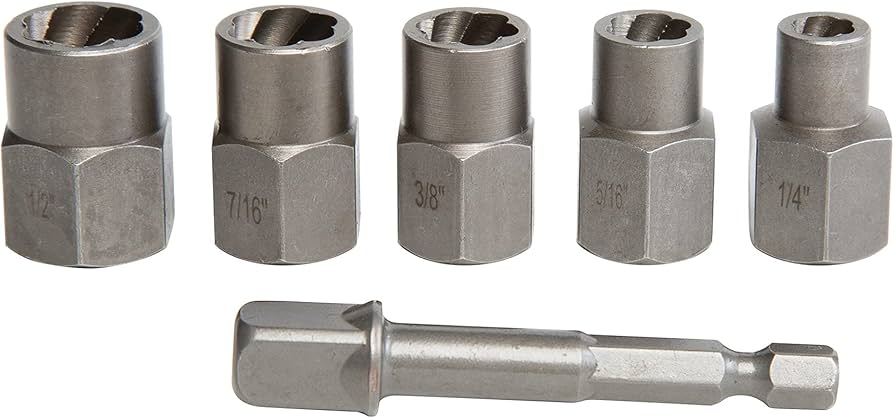 EXTRACTOR DE TORNILLOS, DE 6 PIEZAS EN PULGADA, MARCA CRAFTSMAN, MODELO CMAT136