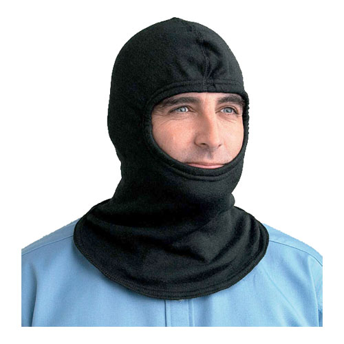 CAPUCHA DE CORTE CLÁSICO, FABRICADA CON CARBONX®. NO ES INFLAMABLE NI SE DERRITE. TIENE UNA CLASIFICACIÓN DE 32 ATPV, EPI 3. CUMPLE CON LAS NORMAS DE RENDIMIENTO NFPA 70E Y ASTM F1506, MARCA CPA, MODELO KC-51