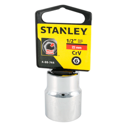 [STANLEY 4-88-744] DADO HEXAGONAL DE 1/2" DE 6 PUNTAS, 22 MILIMETROS, MARCA STANLEY, MODELO 4-88-744