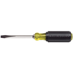 [KLEIN600-4] DESTORNILLADOR PLANO DE 1/4", DE 4", MARCA KLEIN TOOLS, MODELO 600-4