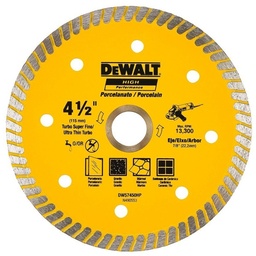 [DW57450HP] DISCO PARA CORTE DE PORCELANATO DE 4-1/2", DIAMANTADO, MARCA DEWALT, MODELO DW57450HP