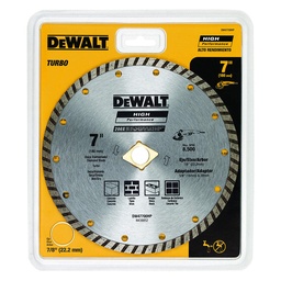 [DW47700HP] DISCO PARA CORTE DE CONCRETO DE 7", DIAMANTADO, MARCA DEWALT, MODELO 47700HP