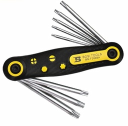 [BS420981] JUEGO DE LLAVES HEXAGONALES (ALLEN) TORX DE 8 PIEZAS, BOSI TOOLS, BS420981