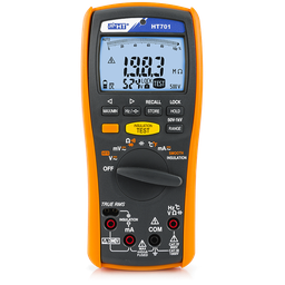[HT701] MULTIMETRO PROFESIONAL CON MEDICION DE AISLAMIENTO 1000V, MARCA HT, MODELO 701