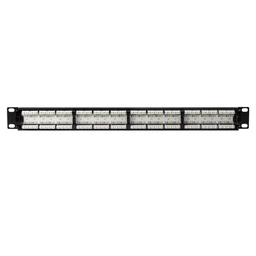 [H-PP110C624] PATCH PANEL DE 24 PUERTOS, CAT.6, NORMADO, 1 UNIDAD DE RACK, HELLERMANN TYTON