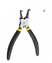 [BS213271] TENAZA CURVA, PARA CERRAR ANILLO (SEGURO) DE PRESION DE 7", MARCA BOSI TOOLS, MODELO BS213271