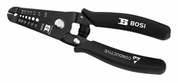 [BS446222] TENAZA PELADORA DE CABLE DE 6", MARCA BOSI TOOLS, MODELO BS446222