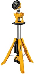 [DW-DCL079R1] TORRE DE LUZ DE TRABAJO LED CON BASE DE TRIPODE DE 20V, 3000 LUMEN, IP54, MARCA DEWALT, MODELO DCL079R1: 1 BAT 6 AH + CARG