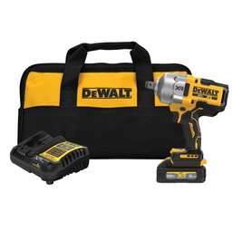 [DW-DCF964GH1] KIT DE LLAVE DE IMPACTO DE 3/4" INALAMBRICA 20V, ALTO TORQUE, 1900 LBS-PIE, MARCA DEWALT, MODELO DCF964GH1: 1 BAT 5 AH + CARG + BOLSO