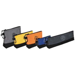 [KLEIN55569] BOLSAS PORTATILES CON CIERRE DE CREMALLERA DE 14", 10", 9" 8.5" Y 7" (PAQUETE DE 5), MARCA KLEIN TOOLS, MODELO 55569