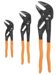 [KLEIN-D53103KIT] JUEGO DE PINZAS AJUSTABLES, DE 3 UNIDADES, DE 7, 10 Y 12 PULGADAS, MARCA KLEIN TOOLS, MODELO D53103KIT