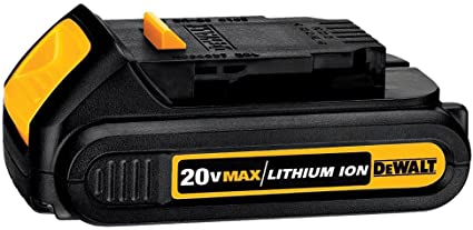 BATERIA DE ION DE LITIO 1.5 AH, 20 VOLTIOS,  MARCA DEWALT, MODELO DCB207-B3
