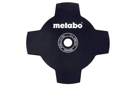 CUCHILLA DE CORTE DE 4 ALAS PARA CORTACESPED FSB 36-18 LTX, MARCA METABO, MODELO 628433000