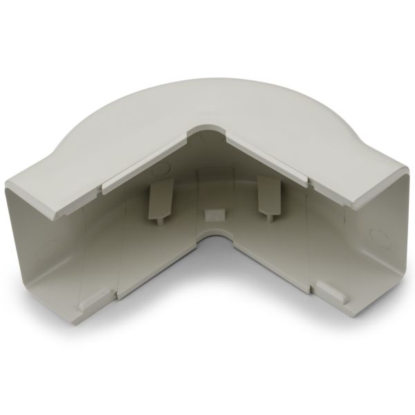 ESQUINA EXTERNA PARA CANALETA PLASTICA DE 1-3/4", 6' DE LARGO, COLOR IVORY, MARCA HELLERMANN TYTON