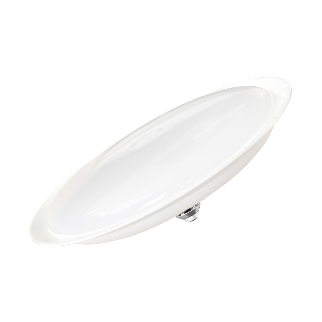 FUENTE DE ILUMINACION LED E27, 40W, 3200 LUMEN, 6500K, 100-240V, 15000 HRS, TIPO FLAT CON BASE E27 (PARA USO EN ROSETA), MARCA SYLVANIA, MODELO P23169-36