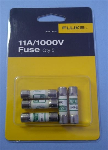 FUSIBLES DE 11A, MARCA FLUKE, MODELO FUSE KIT 11 A