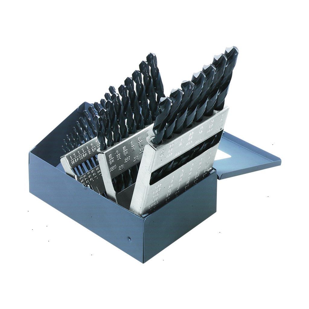 JUEGO DE BROCAS PARA METAL, DE 29 PIEZAS, DE 1/16" A 1/2", MARCA KLEIN TOOLS, MODELO 53000