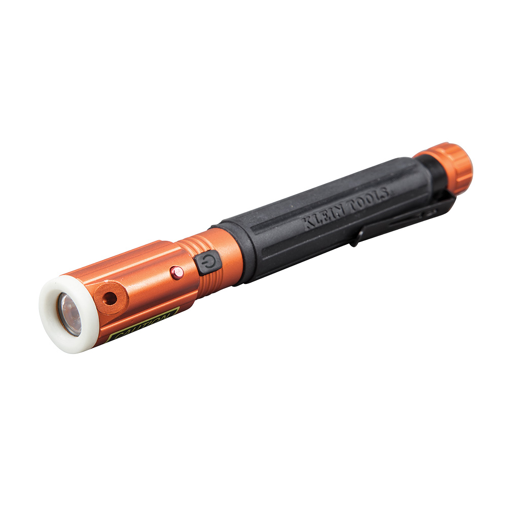 LINTERNA DE MANO CON LASER 70 LUMEN, MARCA KLEIN TOOLS, MODELO 56026