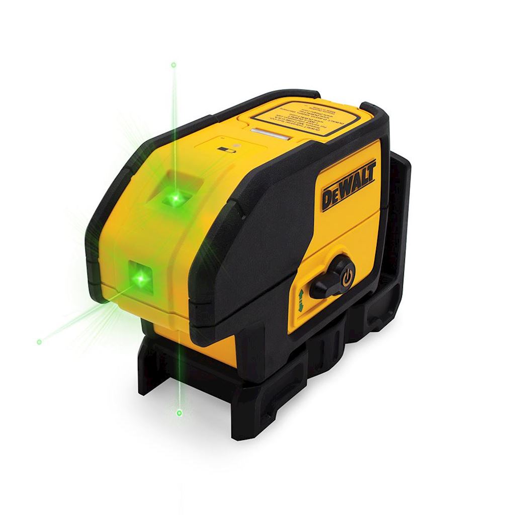 NIVEL LASER VERDE DE 3 PUNTOS, 100 PIES, MARCA DEWALT, MODELO DW083CG