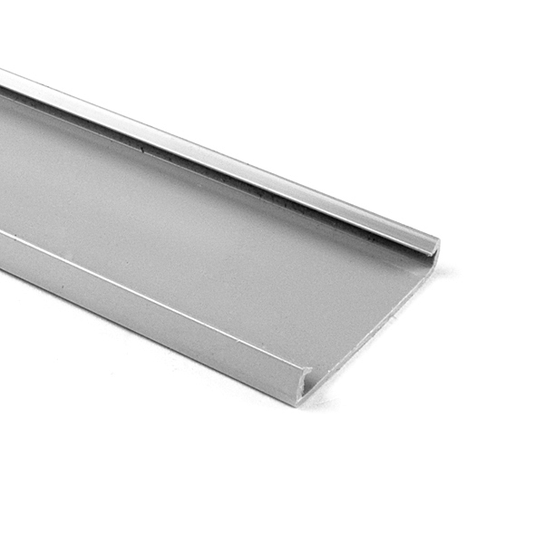 TAPADERA PARA CANALETA DE CONTROL RANURADA DE 2"X2", COLOR GRIS, MARCA HELLERMANN TYTON