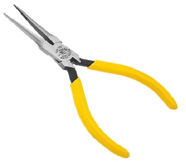 TENAZA DE PUNTA DE AGUJA DE 5", MARCA KLEIN TOOLS, MODELO D318-51/2C