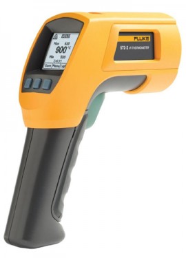 TERMOMETRO INFRARROJO DE -30 A 900 °C, RELACION 60:1, MARCA FLUKE, MODELO 572-2