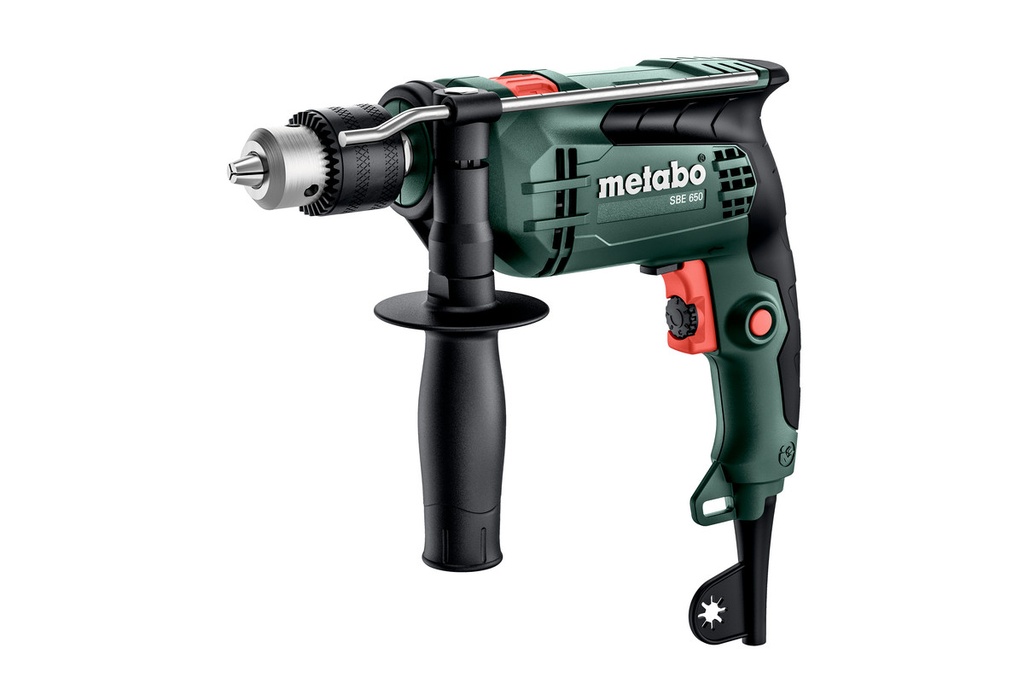 TALADRO PERCUTOR SBE 650, 650 W, MARCA METABO, MODELO 600742420