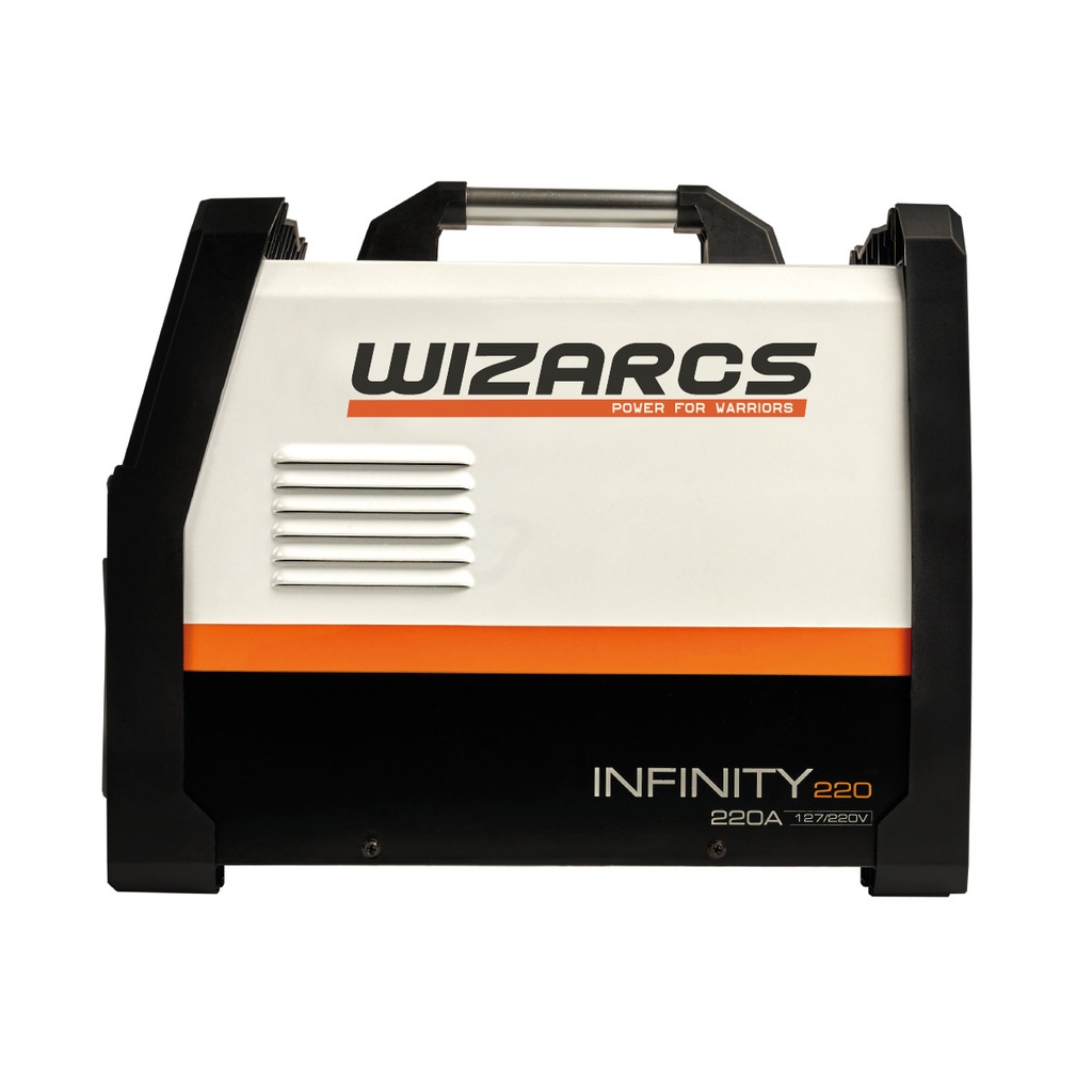 SOLDADORA INVERTER INFINITY 220-5 KG- 220 A/ 110-220V M WIZARCS-WMI-220-MA