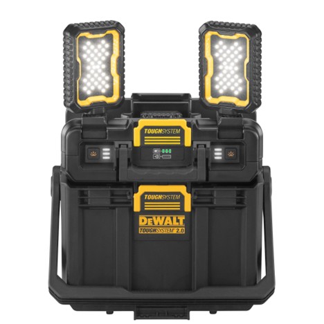 LUZ DE TRABAJO AJUSTABLE DEWALT TOUGHSYSTEM 2.0 CON ALMACENAMIENTO, DEWALT, DWST08060