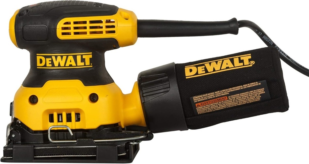 LIJADORA ORBITAL DE 1/4", MARCA DEWALT, MODELO DWE6411