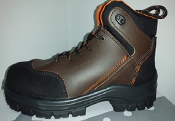 [MG SHOES-FIR-06-24-E000] CALZADO BORCEGUI DIELECTRICO FIR-06-E000 COLOR TABACO DE 18KV, TALLA 24 / 6, MARCA MG SHOES