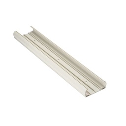 [H-MCRFW-BS8] CANALETA PLASTICA SIN TAPADERA DE 4.5", MULTI CANAL, PARA POTENCIA Y DATOS, 8' DE LARGO, COLOR IVORY, MARCA HELLERMANN TYTON
